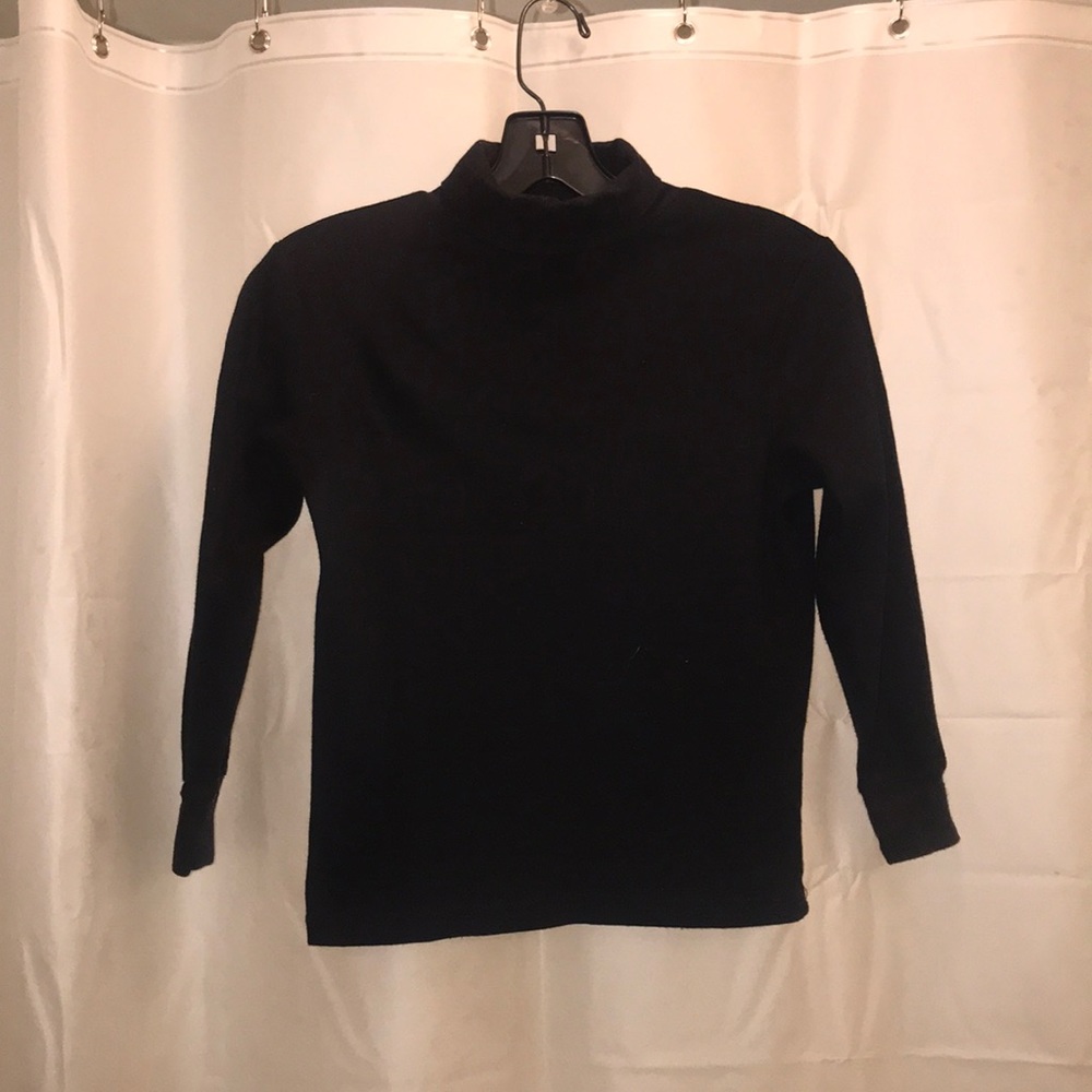 💜 NWOT GIRLS BLACK TURTLENECK